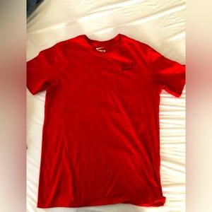 COMBO DEAL Red Nike Elite Dri-Fit Shirt and Tank-Top